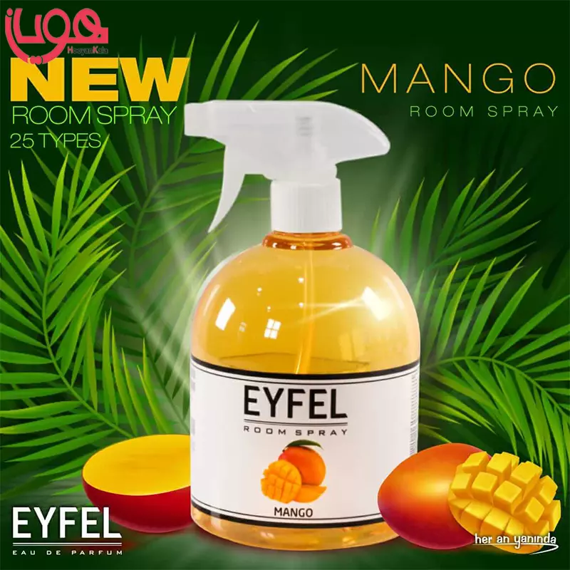 اسپری ایفل 500 میل انبه (mango)