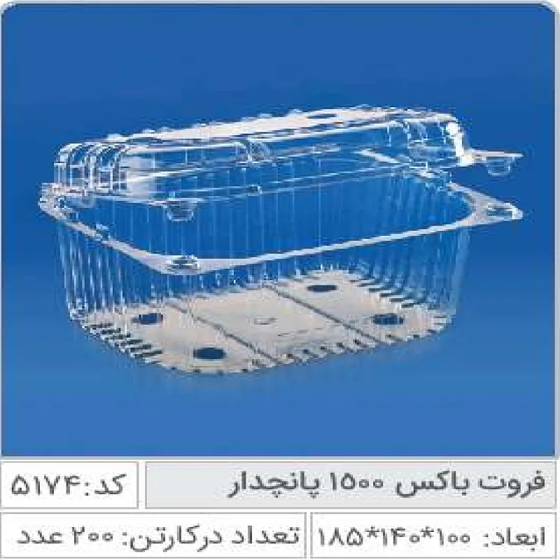 فروت باکس 1500 پانچدار صنایع پلاستیک خوزستان 5174